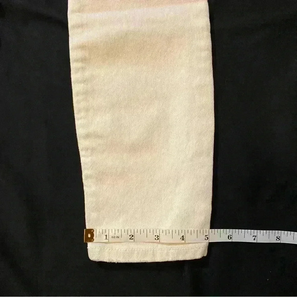 Zara Women Premium Denimwear Collection Jeans Off-white Color Size 2 - Picture 11 of 16